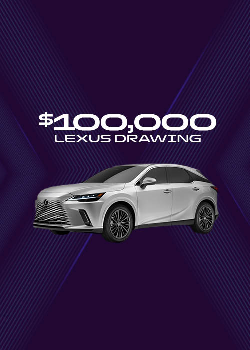 $100,000 Lexus Drawing