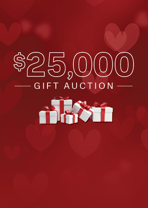 $25,000 Gift Auction