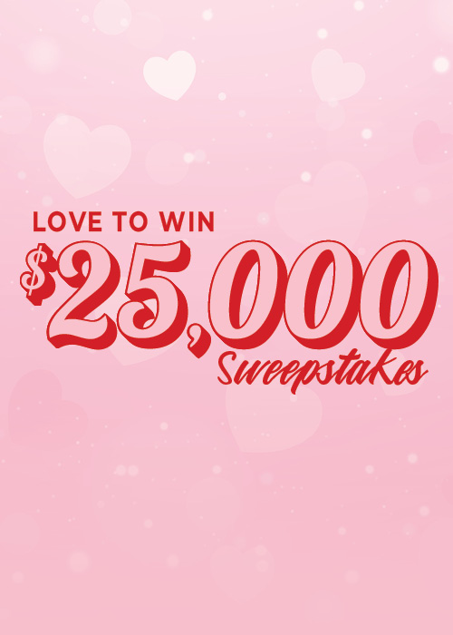 Love To Win $25,000 Sweepstakes