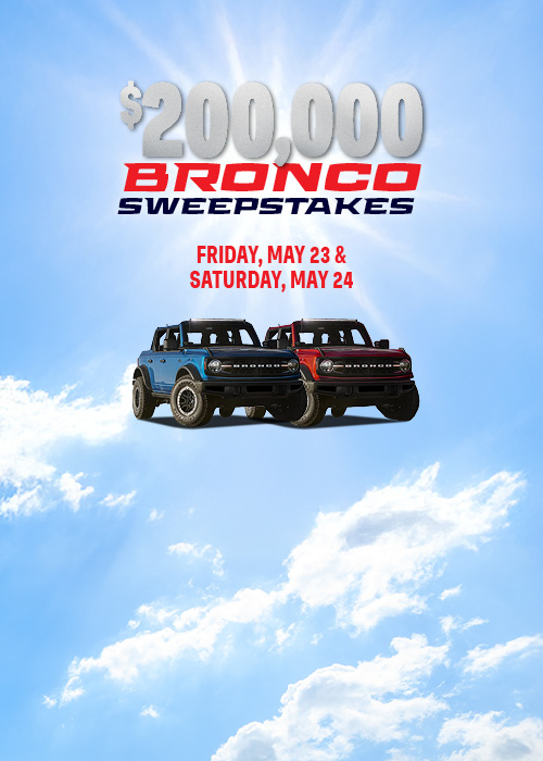 $200,000 BRONCO SWEEPSTAKES