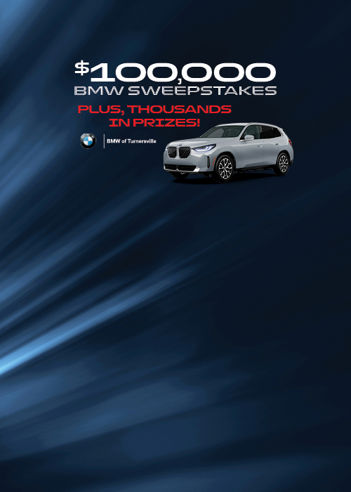 $100,000 BMW SWEEPSTAKES