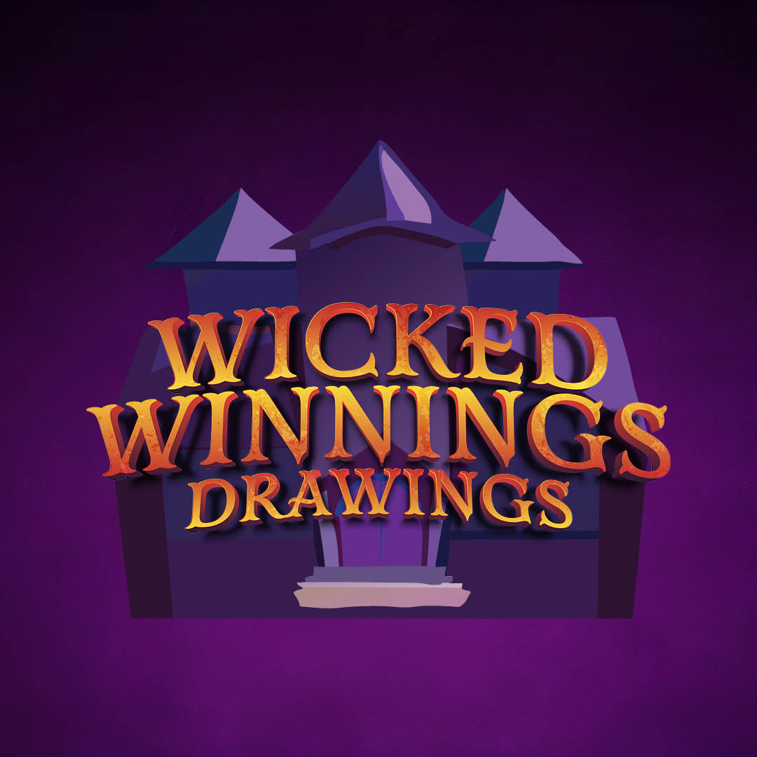 a purple and yellow logo