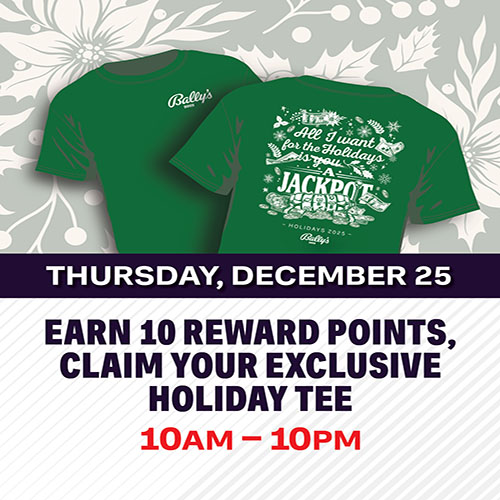 a green shirt with white text