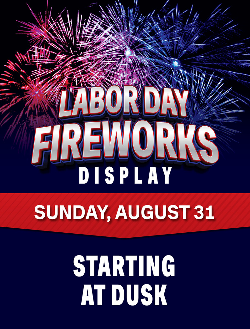 Labor Day Weekend Fireworks Display