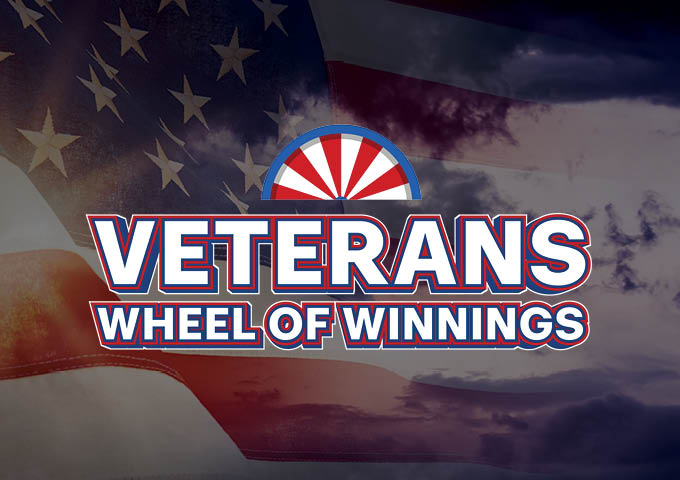 a flag with text overlay