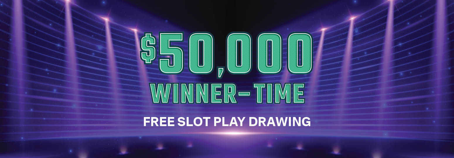 a banner for a casino game