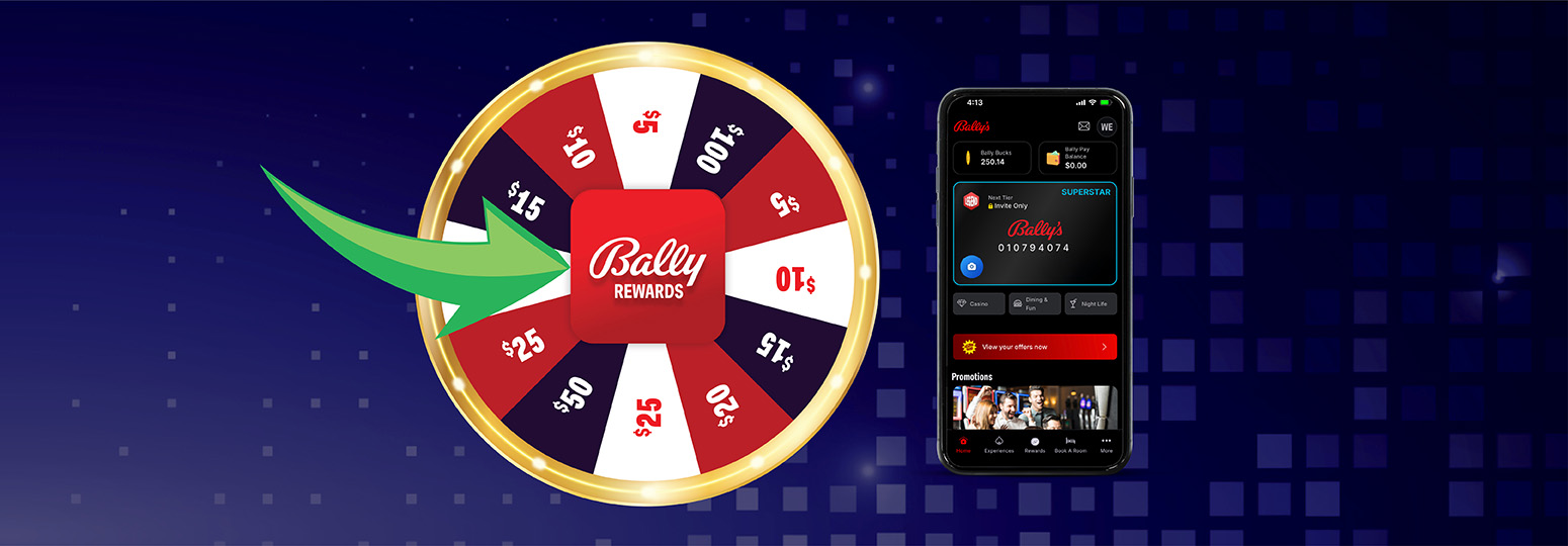 a mobile phone and a wheel of fortune