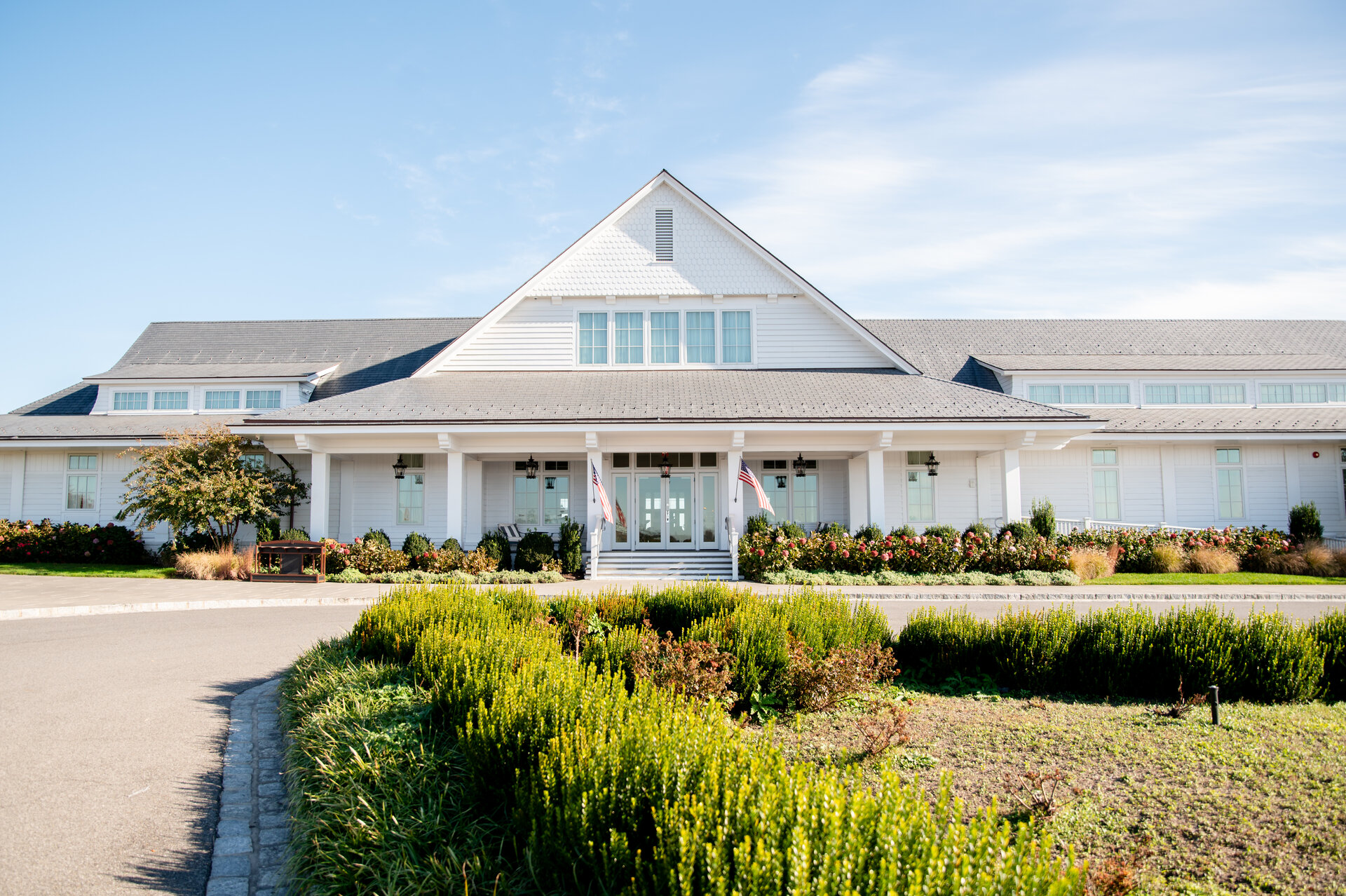 Exterior of Clubhouse at NYC Golf Course