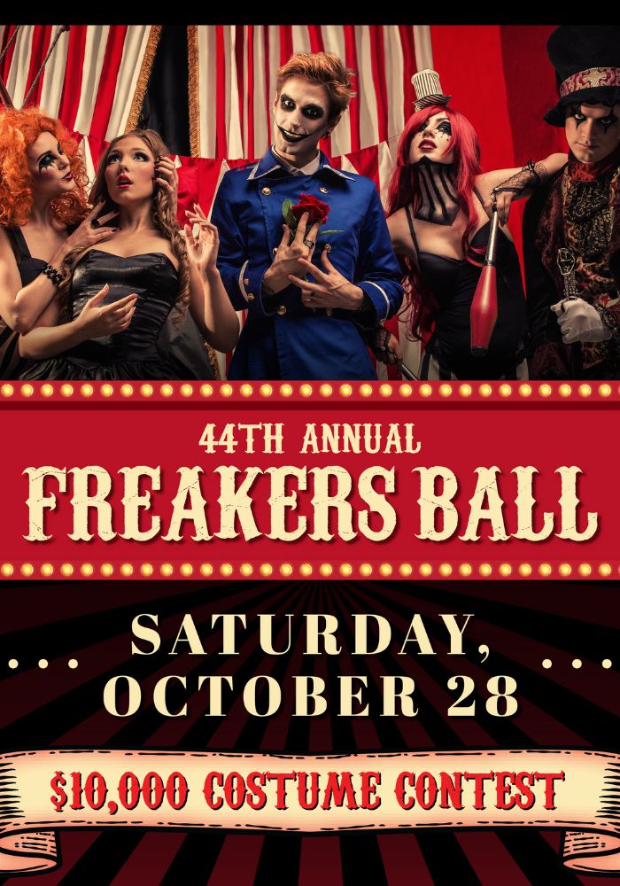 44TH ANNUAL FREAKERS BALL BLU ONLY