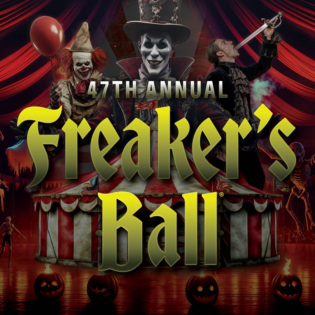 a poster of a Halloween party