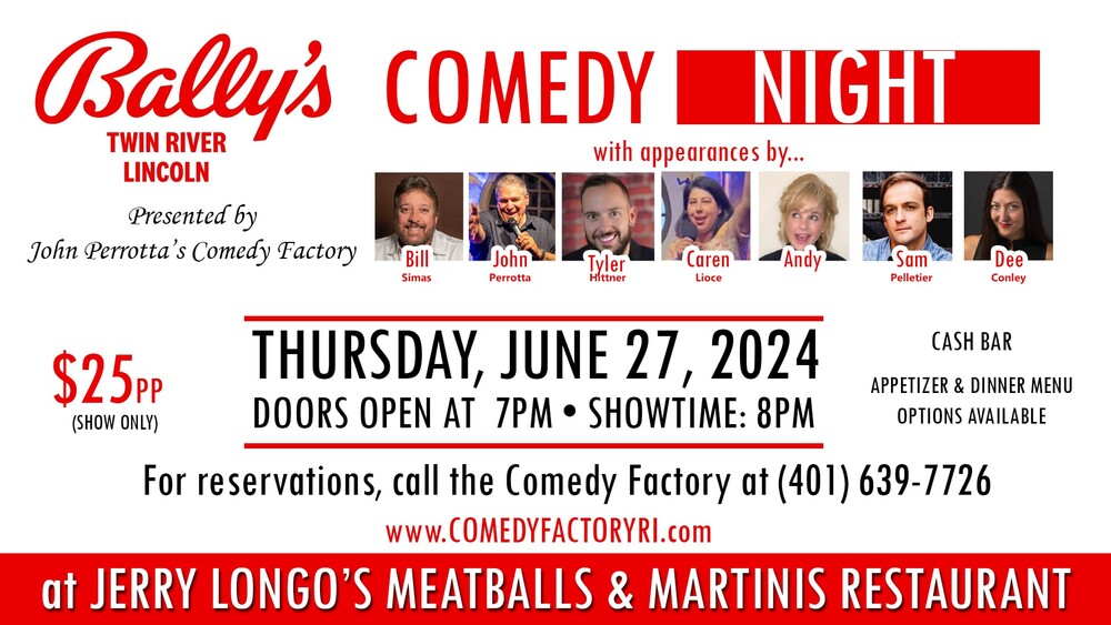 Comedy Night at Jerry Longo's Meatballs & Martinis