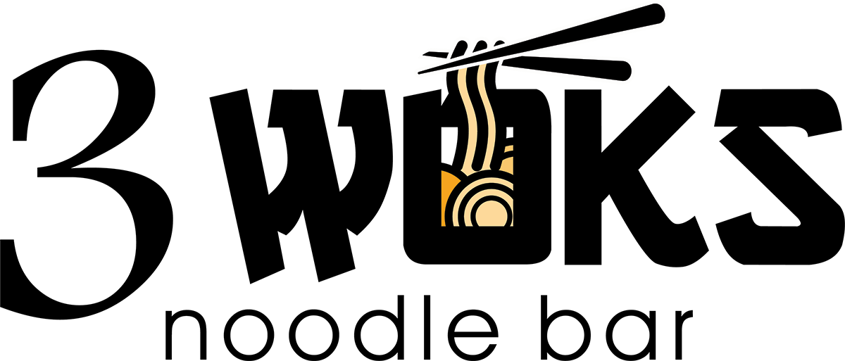 3 Woks Noodle Bar logo