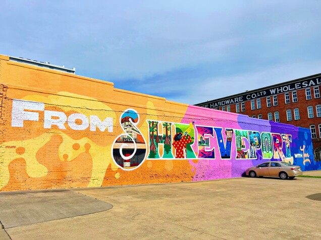 From Shreveport With Love Mural