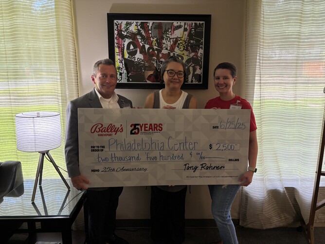 Philadelphia Center Donation
