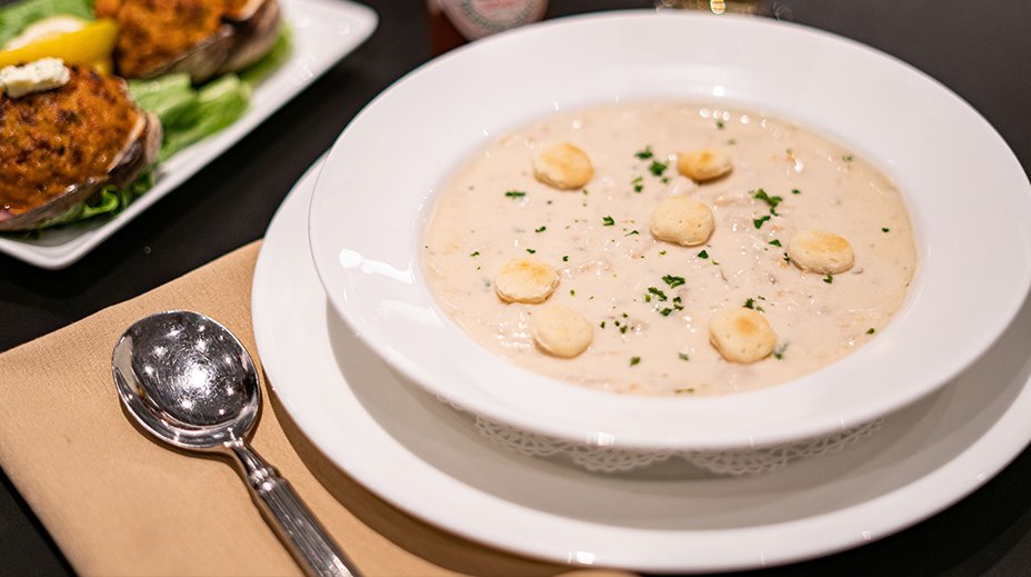 Chowder at Casino Cafe Grille