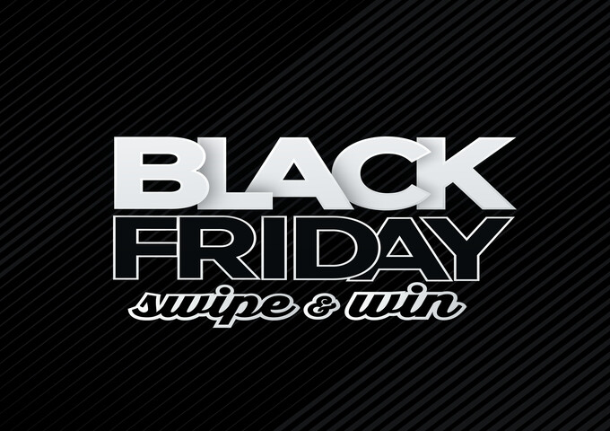 a black and white text on a black background