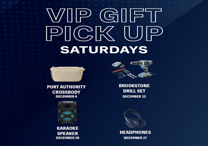 Port Authority Crossbody, Karaoke Speaker, Brookstone Drill Set and Headphone